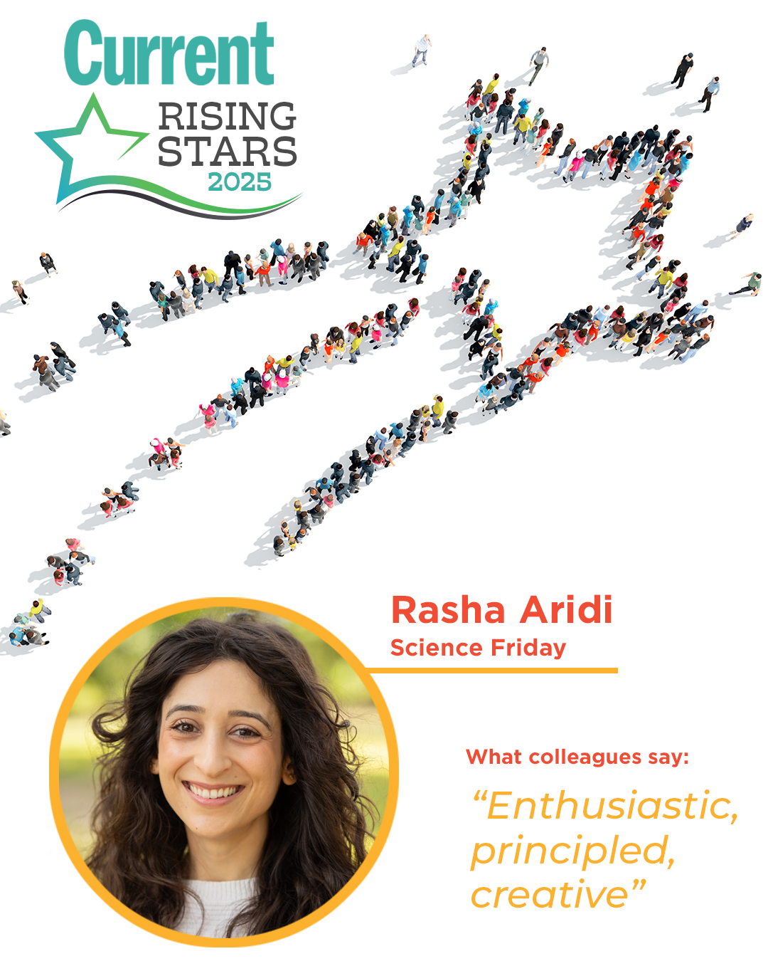 Rasha Aridi named 2025 Current Rising Star